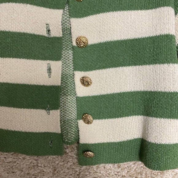 Zara green striped cardigan - Picture 10 of 10